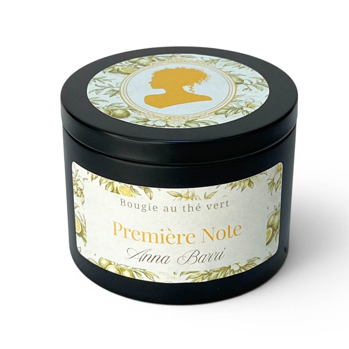 Première note | Bougie Parfumée au thé vert | 40h de diffusion