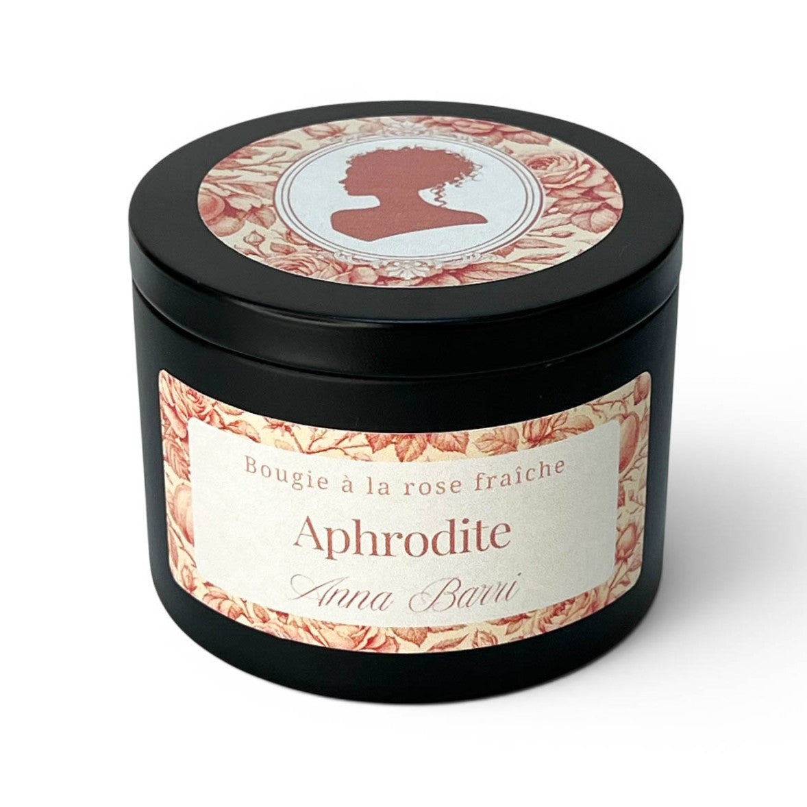 Aphrodite | Bougie Parfumée à la rose fraîche | 40h de diffusion