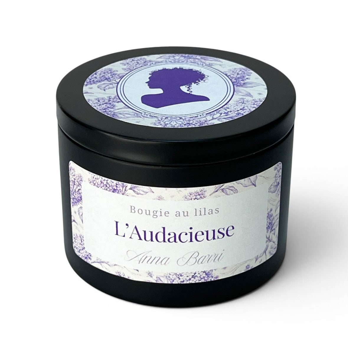 L'Audacieuse | Bougie Parfumée au Lilas | 40h de diffusion