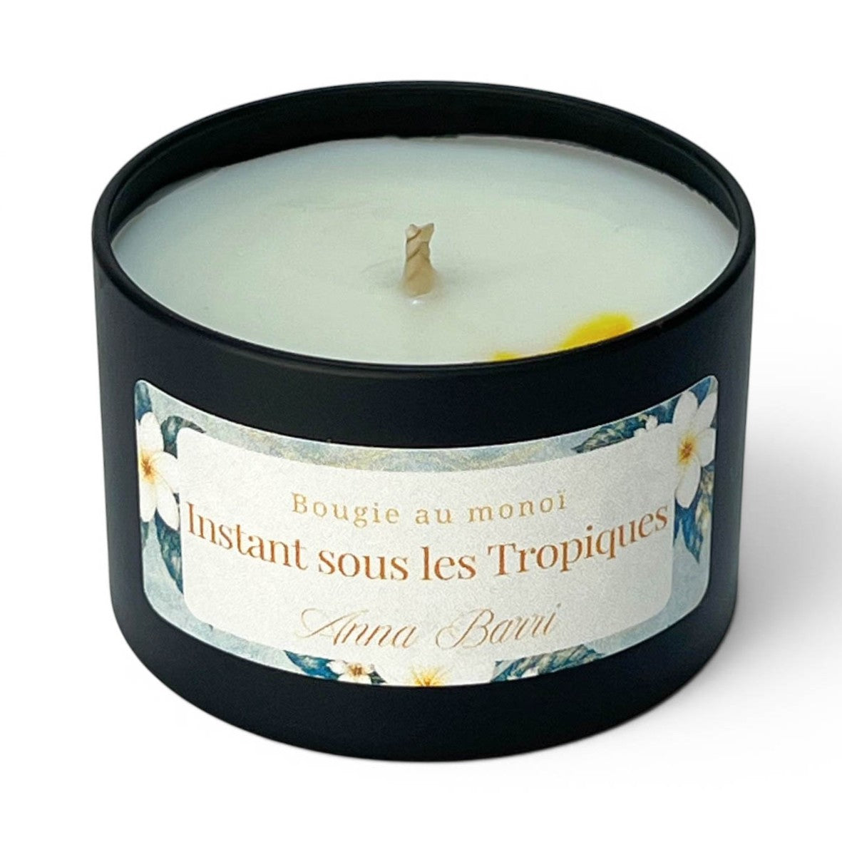 Instant sous les tropiques | Bougie Parfumée au Monoï | 22h de diffusion