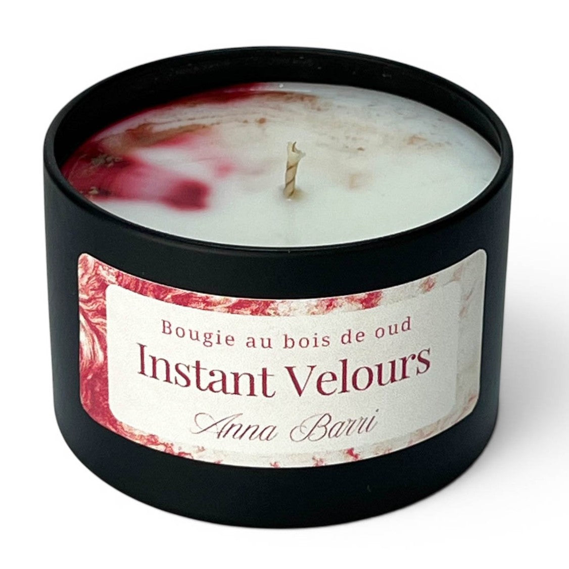 Instant Velours | Bougie Parfumée au Bois de Oud | 22h de diffusion