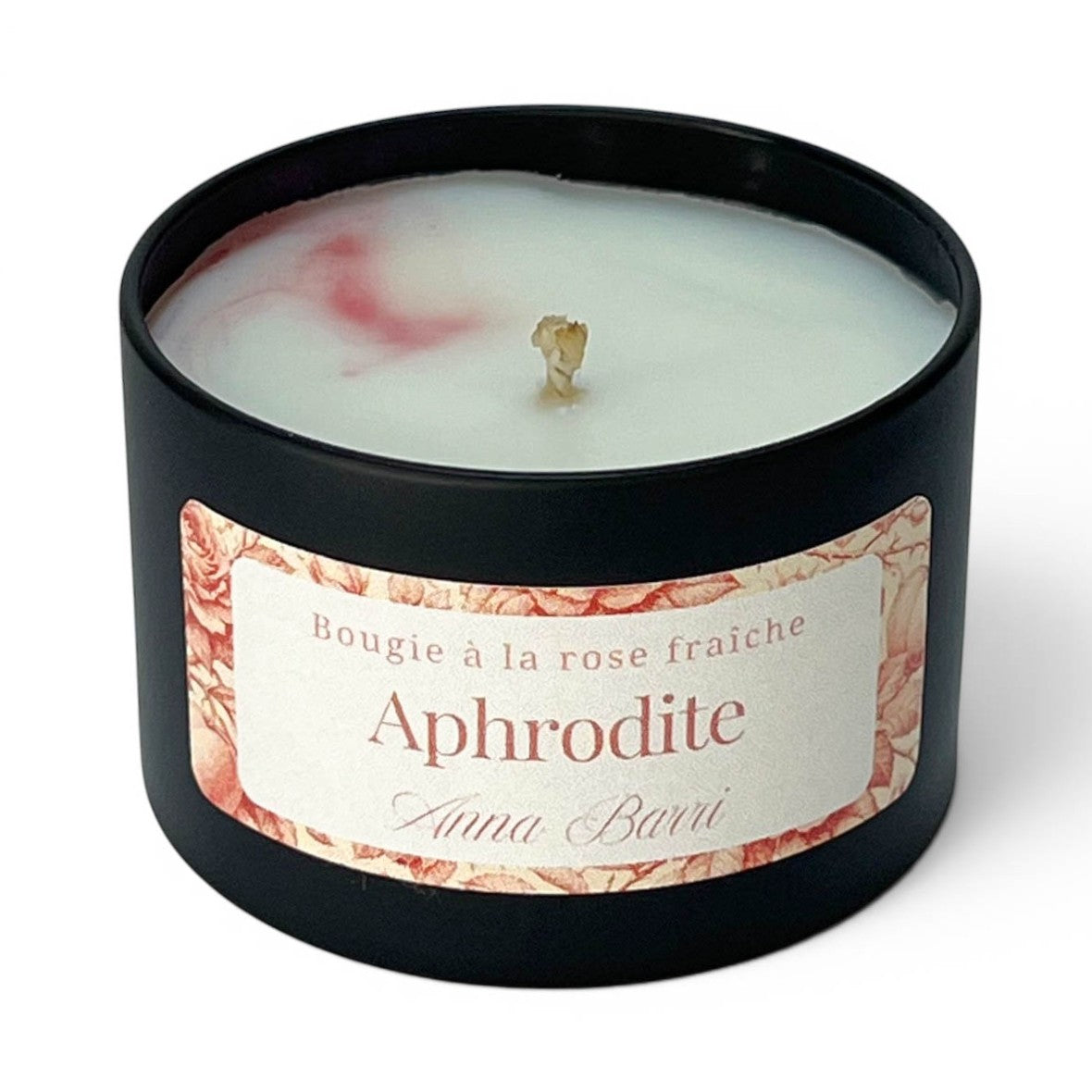 Aphrodite | Bougie Parfumée à la rose fraîche | 22h de diffusion