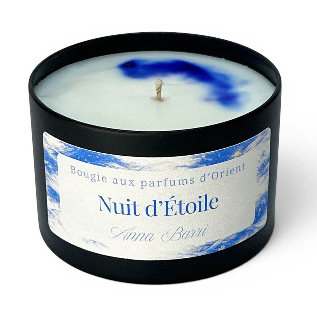 Nuit d'Étoile | Bougie aux parfums d'Orient | 40h de Diffusion