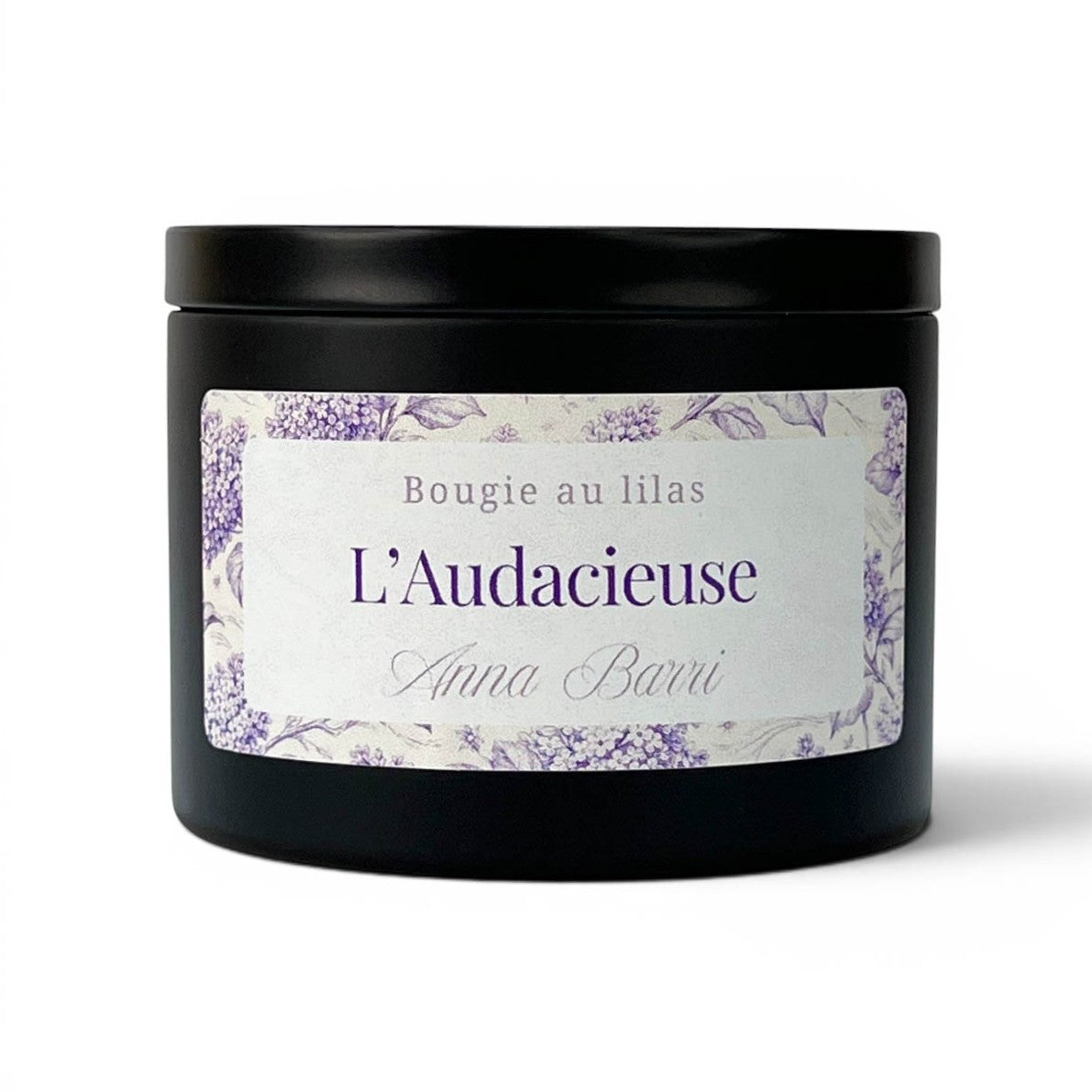 L'Audacieuse | Bougie Parfumée au Lilas | 40h de diffusion