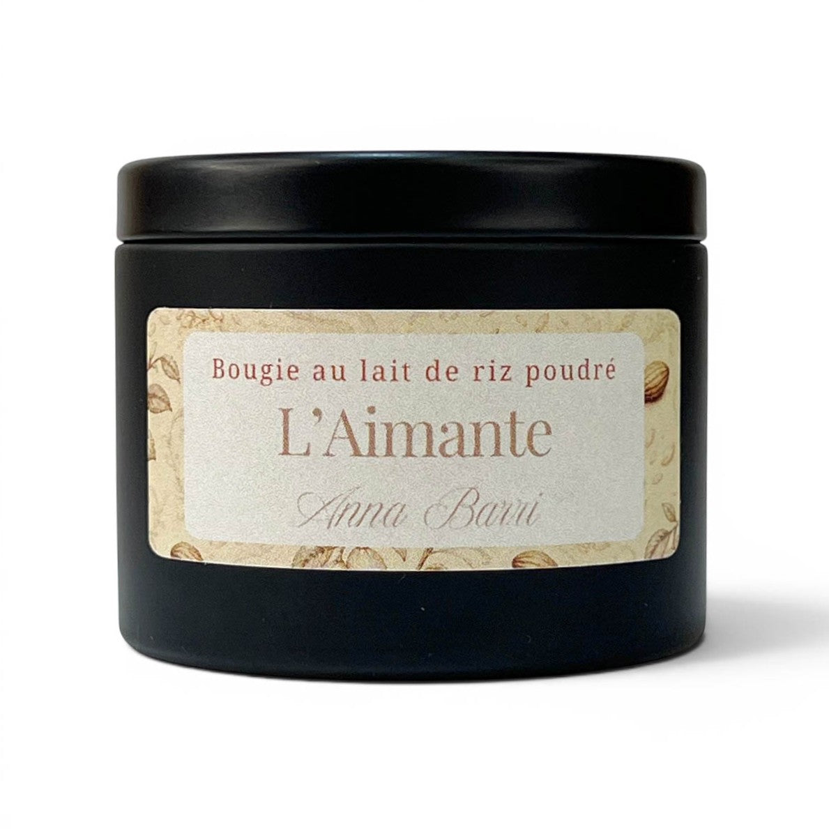L'Aimante | Bougie Parfumée au lait de riz poudré | 22h de diffusion