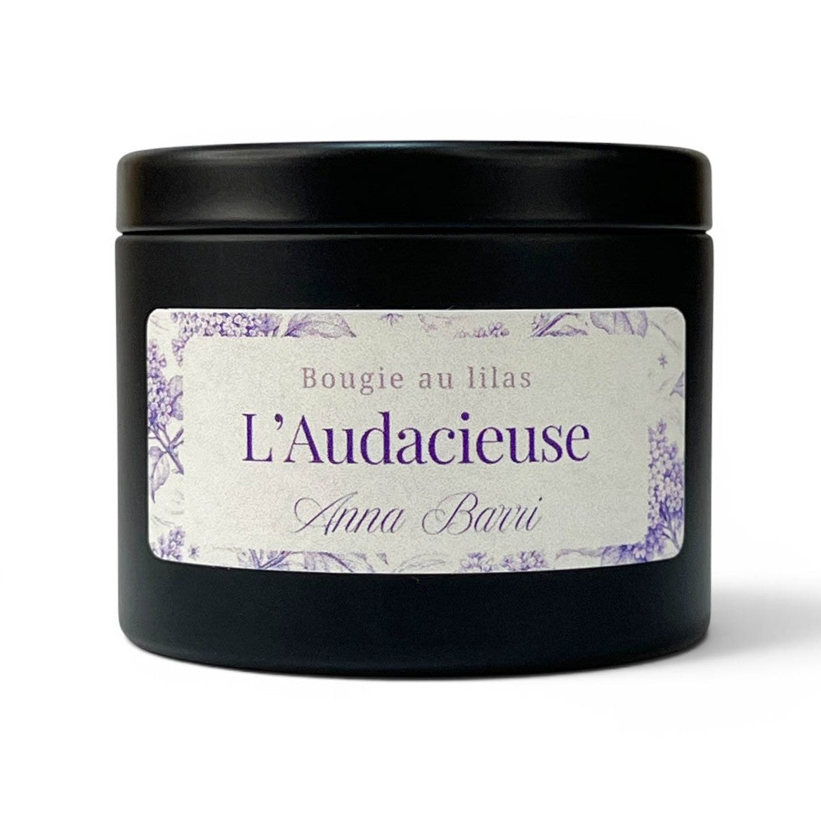 L'Audacieuse | Bougie Parfumée au Lilas | 22h de diffusion