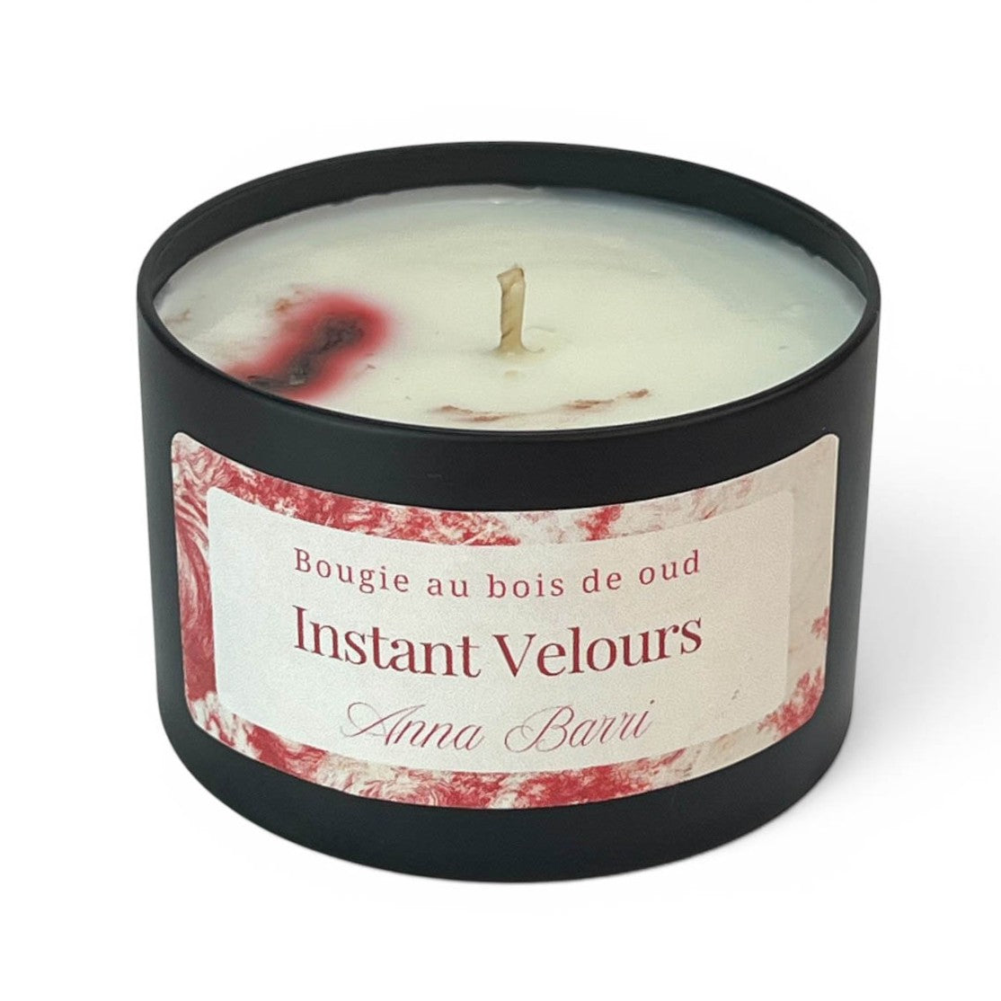 Instant Velours | Bougie Parfumée au Bois de Oud | 40h de diffusion