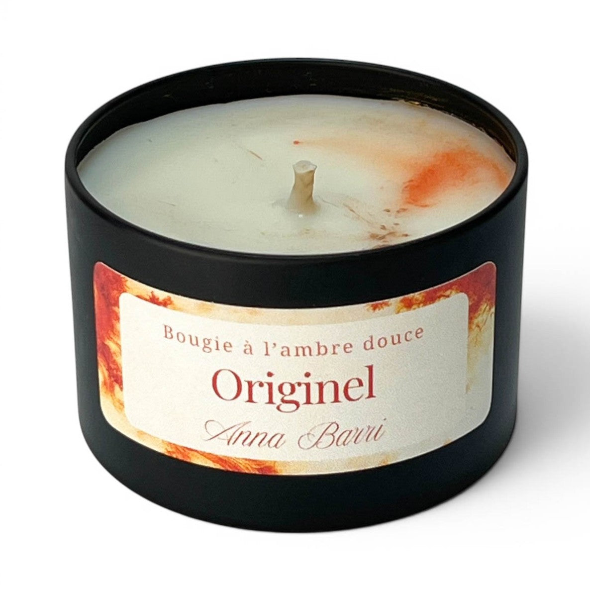 Originel | Bougie Parfumée à l'ambre douce | 22h de diffusion