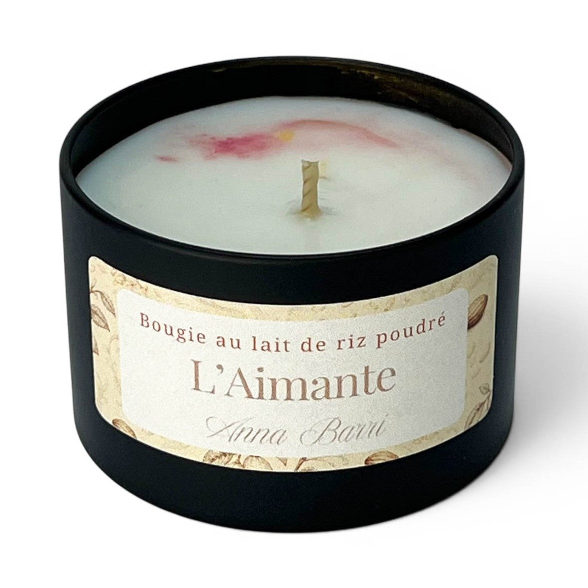 L'Aimante | Bougie Parfumée au lait de riz poudré | 22h de diffusion