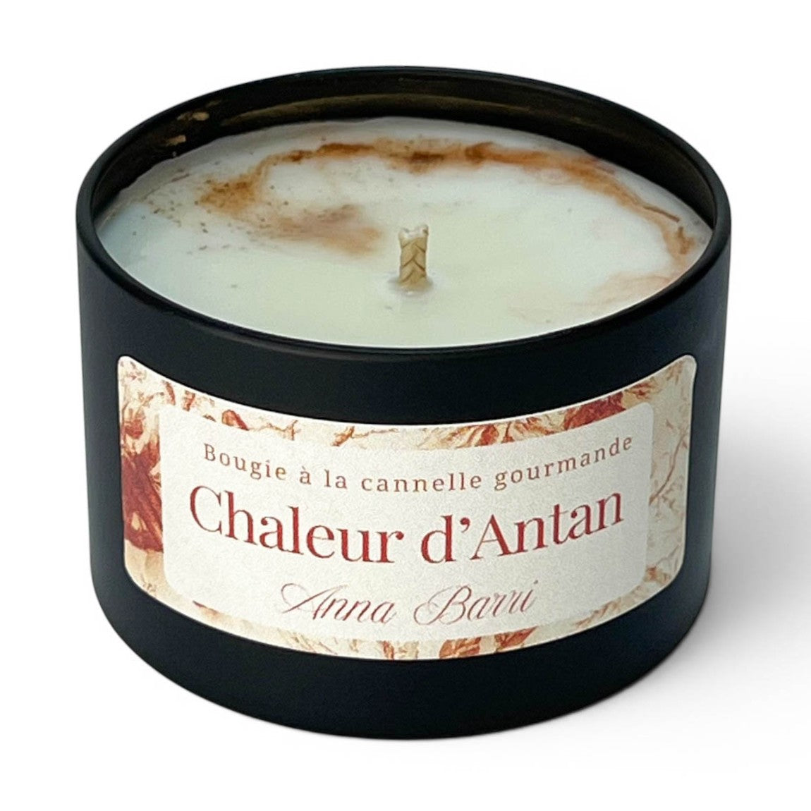 Chaleur d'Antan | Bougie Parfumée à la cannelle | 22h de diffusion