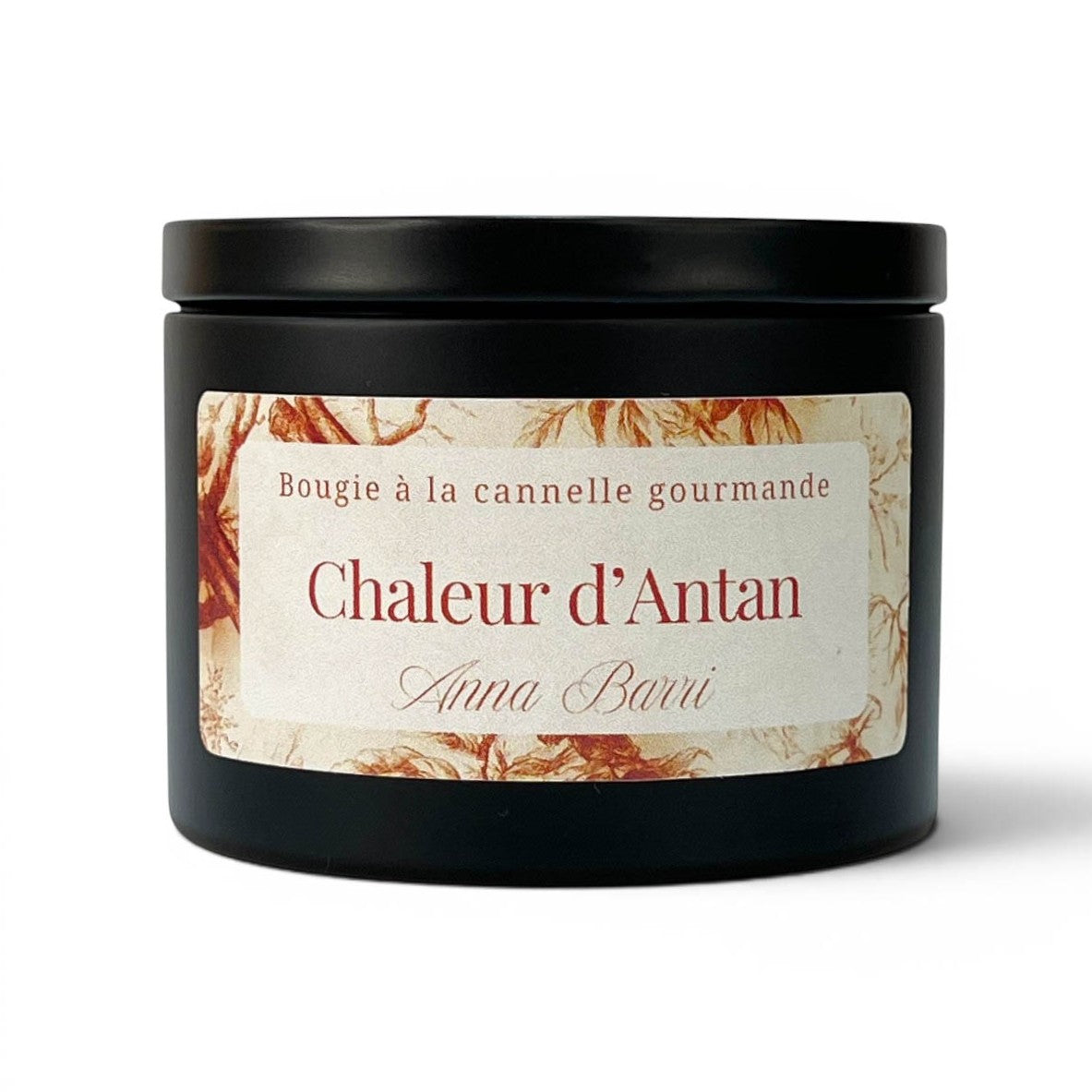 Chaleur d'Antan | Bougie Parfumée à la cannelle | 40h de diffusion